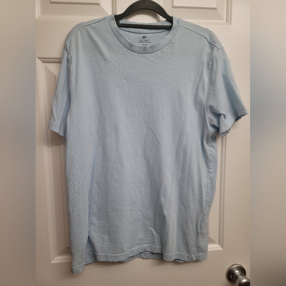 H&M size M short sleeve shirt Blue